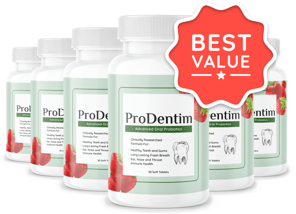 ProDentim 6 bottle best value bundle
